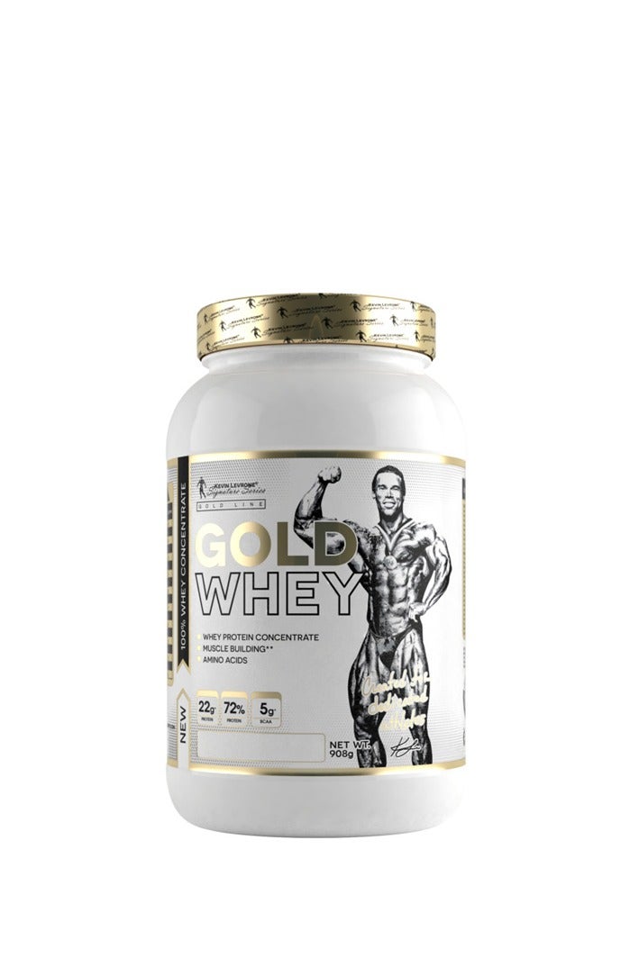 KEVIN LEVRONE بروتين مصل اللبن الذهبي، 100% مركز مصل اللبن، سنيكرز، 908 جرام