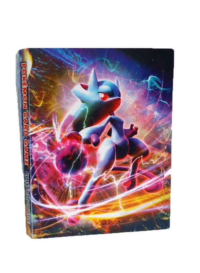 112-Piece Pokemon Cards Collection Album Book Trading Card Storage Albums Collection Card Binde - Image 2