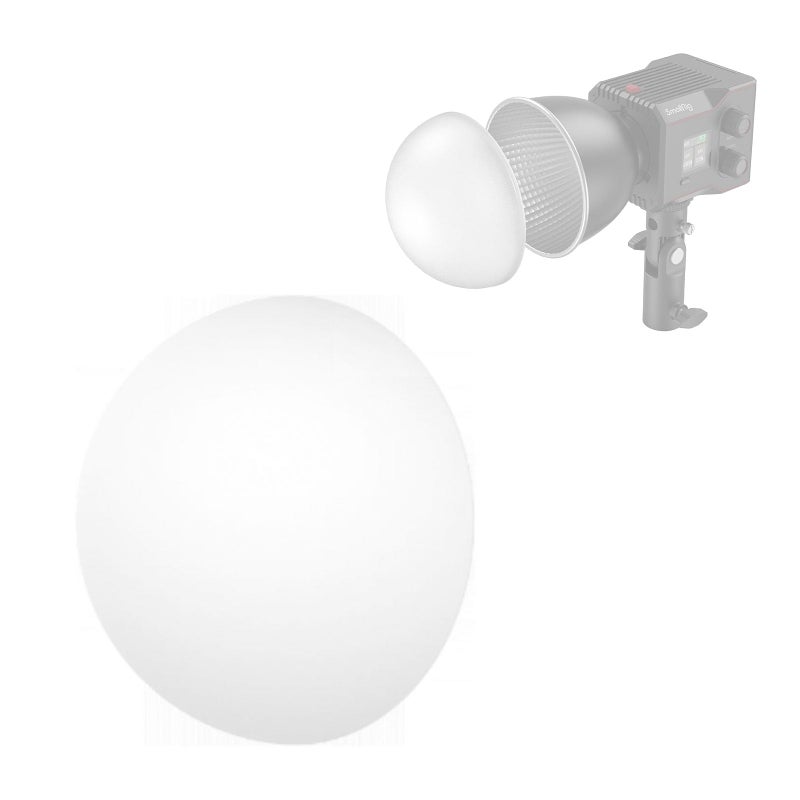 SMALLRIG Silicone Diffuser, COB Light Diffuser, Lighting Accessory for SmallRig RC 60B COB LED Video Light - 4529 - Image 1