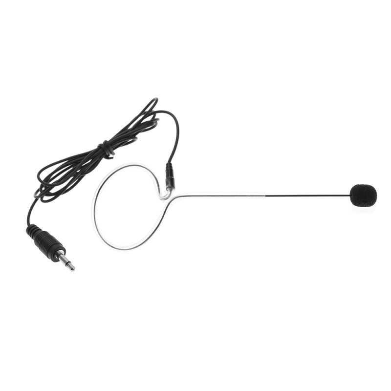 Uni-Directional Headset Microphone: 3.5mm Male Connection - Noise-reducing Pickup Design Mini Ear-hook for Stage, Houses of Worship, Presenters and Lecturers - Image 2