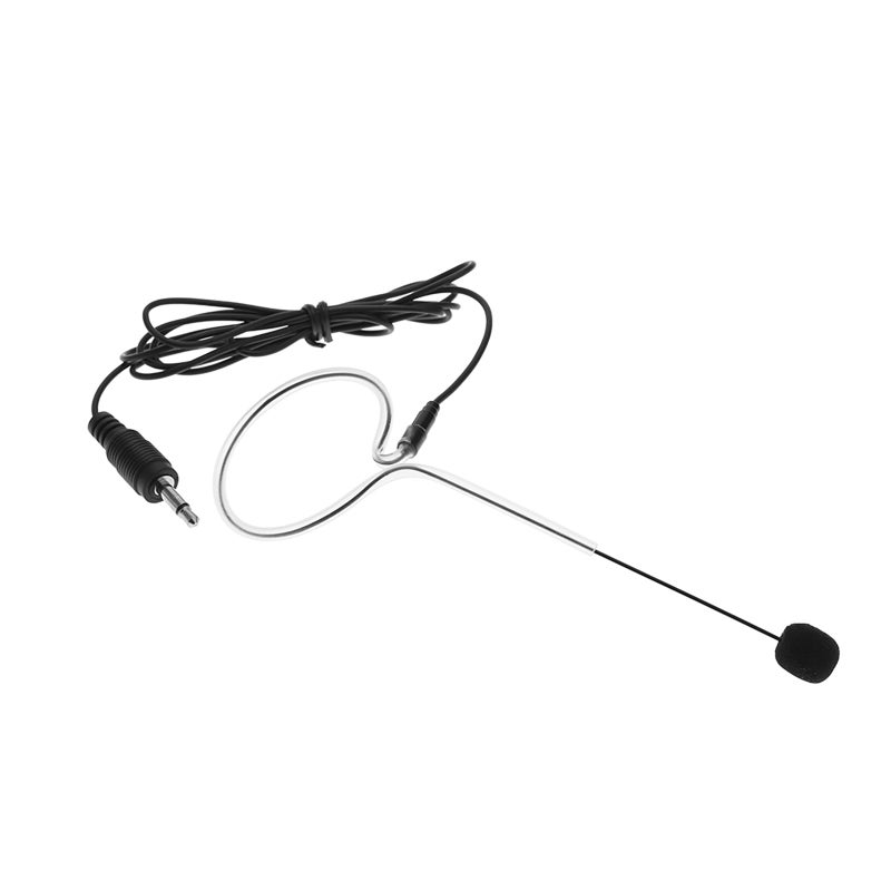 Uni-Directional Headset Microphone: 3.5mm Male Connection - Noise-reducing Pickup Design Mini Ear-hook for Stage, Houses of Worship, Presenters and Lecturers - Image 1