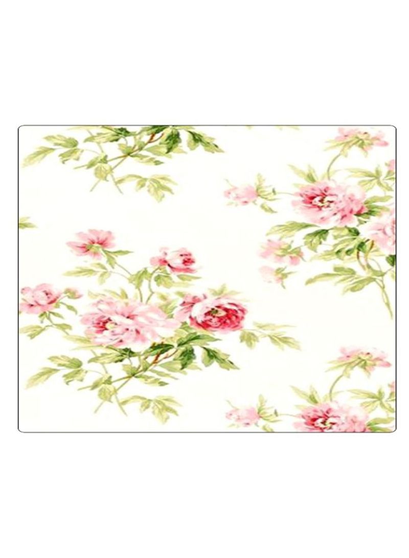 RKN Printed Anti-Slip Gaming Mouse Pad Green/Pink/Off White