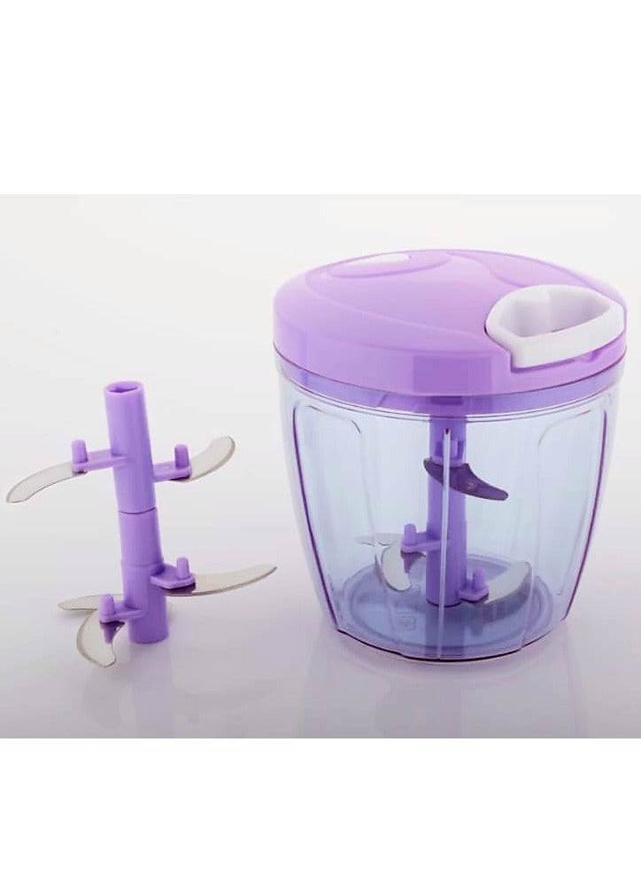 دودو مفرمة متعددة الاستخدامات، سعة 450 مل، صنع في الهند • آلية سحب الخيط • شفرات حادة ومتينة من الفولاذ المقاوم للصدأ • خالية من مادة BPA آمنة على ملامسة الطعام • قاعدة غير قابلة للانزلاق - تضمن الثبات أثناء الاستخدام • أجزاء قابلة للفصل لسهولة التنظيف • مناسبة لتقطيع الخضار والفواكه والمكسرات والأعشاب وما إلى ذلك.