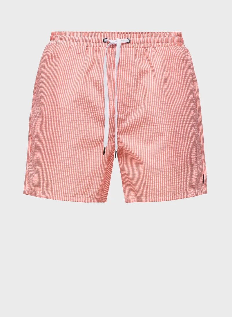 Only & Sons Striped Swim Shorts