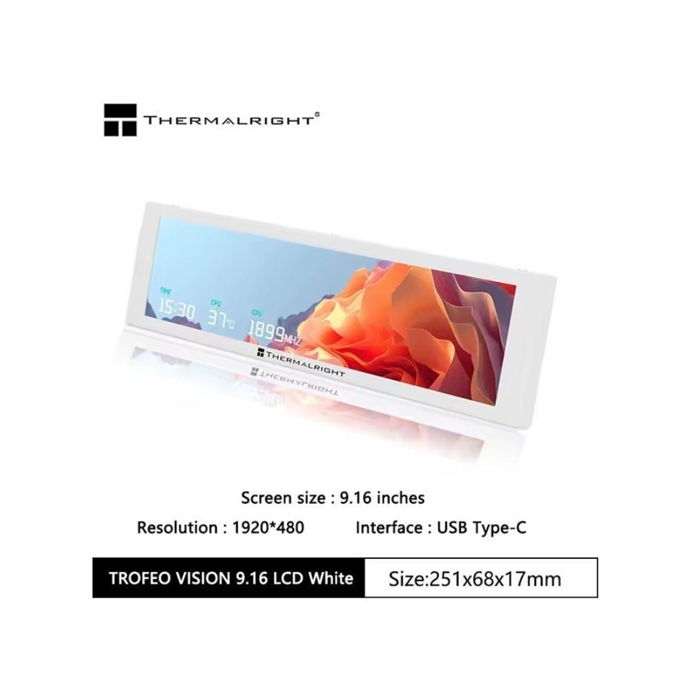 ثيرمال رايت Thermalright Trofeo Vision Lcd Ips full-color Lcd Screen 9 16 Inches 9.16 inch