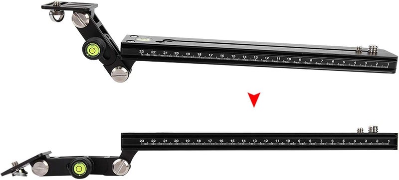EVTSCAN Telephoto Lens Support Bracket,Telephoto Zoom Lens Bracket Set Long Focus Camera Support Quick Release Plate Bird Watching(F250-38) - Image 4