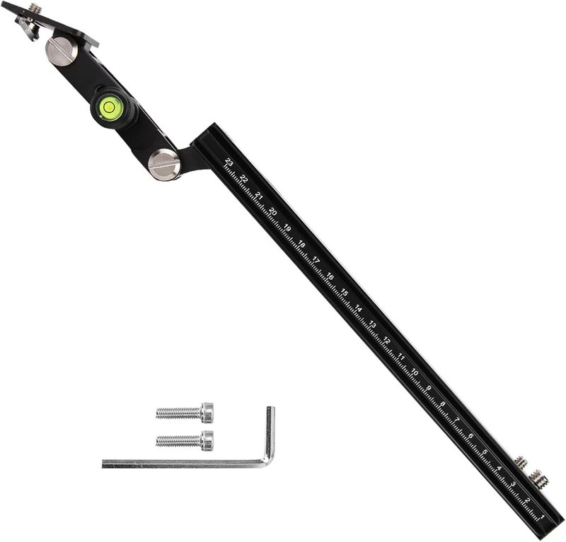 EVTSCAN Telephoto Lens Support Bracket,Telephoto Zoom Lens Bracket Set Long Focus Camera Support Quick Release Plate Bird Watching(F250-38) - Image 3