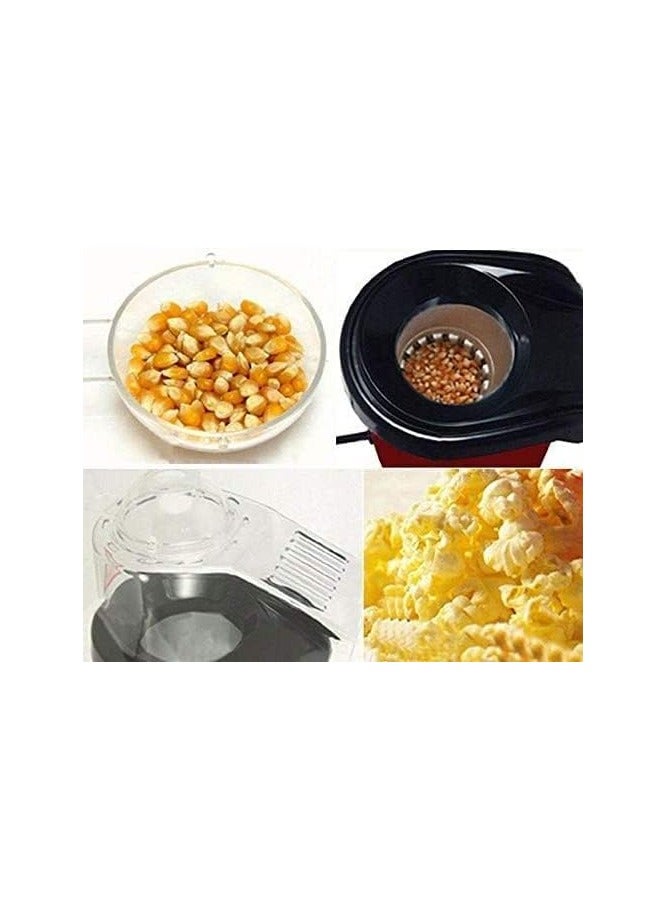 كيمايا صانعة فشار، خالية من الزيت مع كوب قياس وصينية تذويب الزبدة | فشار سريع في 3 دقائق للمنزل، للأطفال، ليالي السينما والحفلات - Image 4