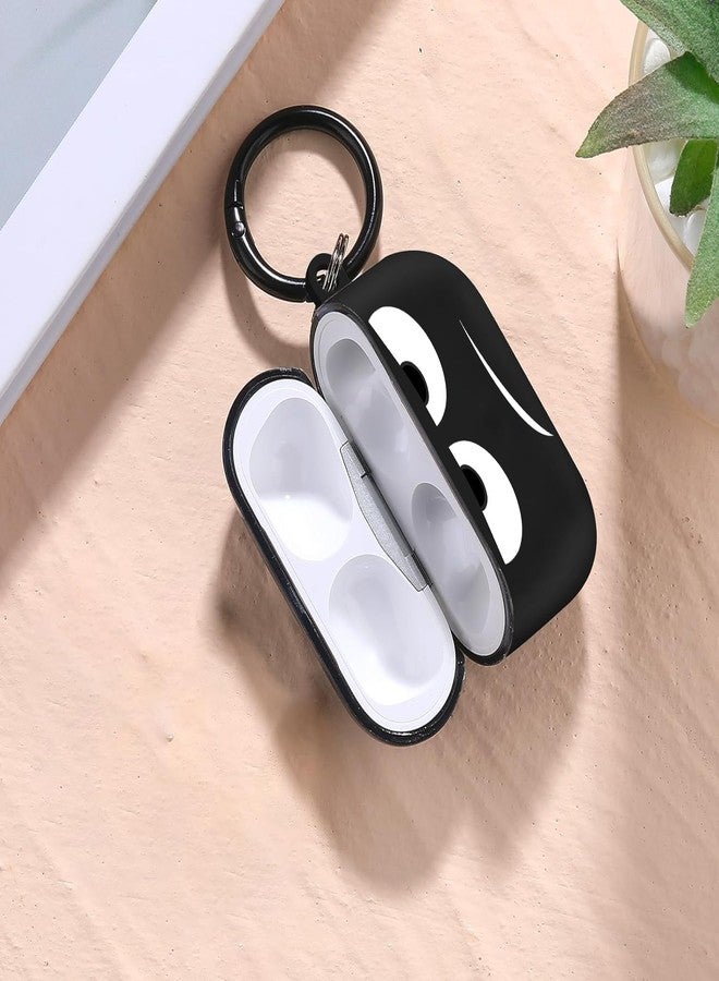 Youtec متوافق مع غطاء AirPods Pro 3 (2025)، غطاء "لا تلمسني" لسماعات AirPods Pro من الجيل الثالث مع حبل تعليق، غطاء سيليكون ناعم لطيف مقاوم للصدمات للنساء والرجال، أسود - Image 5
