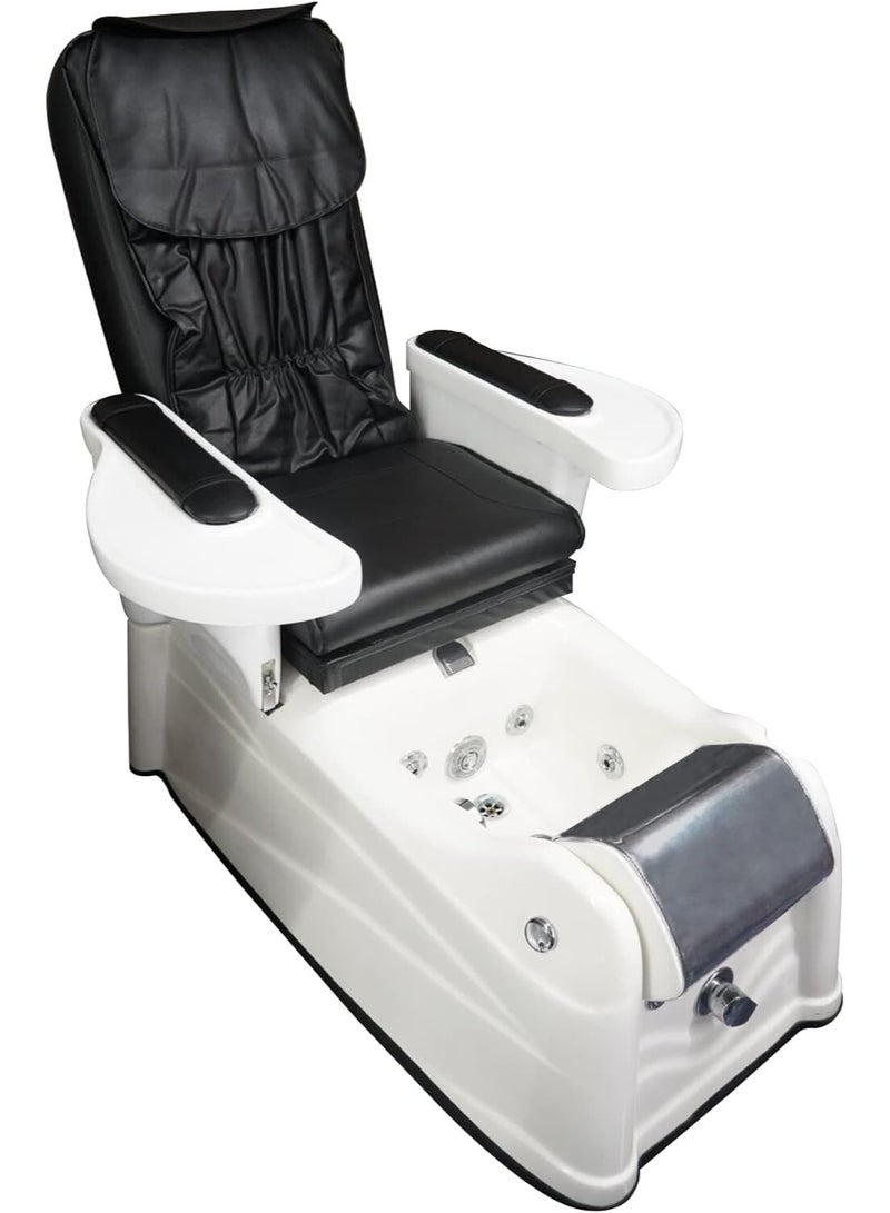 Meishida Electric Spa Chair, Remote Control Settings, Electric Massager Chair with Adjustable & Foot Tub  - Image 1