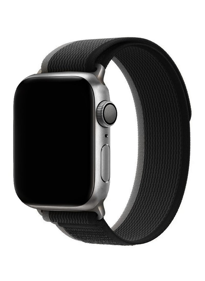 Generic Apple Watch Strap 49 mm 45 mm 44 mm 42 mm Band Trail Loop Stretchy Soft Nylon Band Adjustable Sports Strap for Apple Watch Ultra 2 Series 9/8/7/SE/6/5/4/3/2/1  - Image 3
