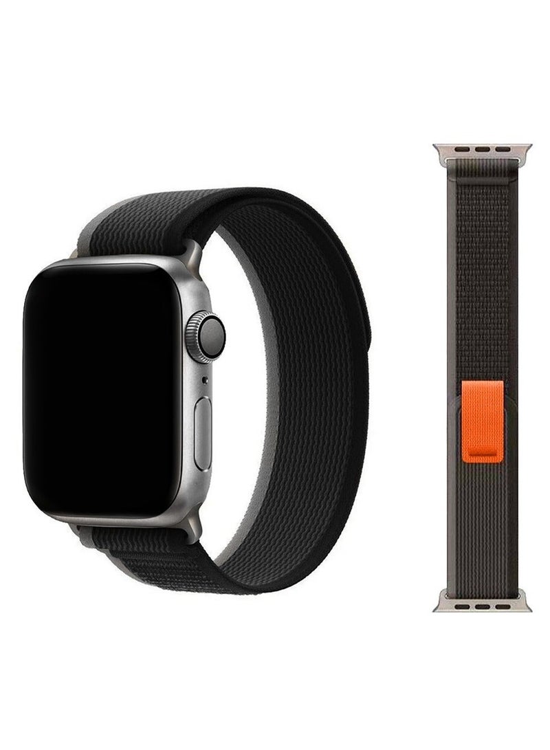 Apple Watch Strap 49 mm 45 mm 44 mm 42 mm Band Trail Loop Stretchy Soft Nylon Band Adjustable Sports Strap for Apple Watch Ultra 2 Series 9/8/7/SE/6/5/4/3/2/1 - Image 5