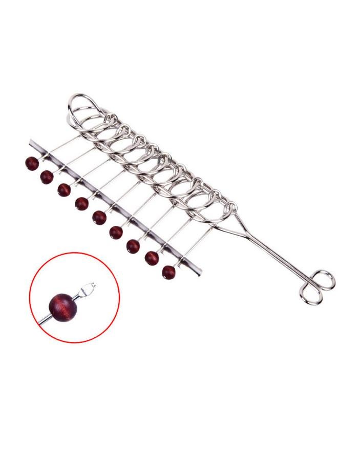 Nine-chain Unlock Ring Intelligence Buckle Full Set Of Educational Toys Luban Lock Kong Ming Lock Full Set Of Children's Toy Set 