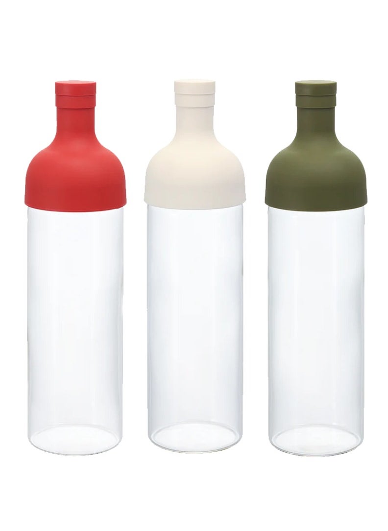 Hario - Filter-in-Bottle Cold Brew Maker, 750 ml - Olive Green - Image 1