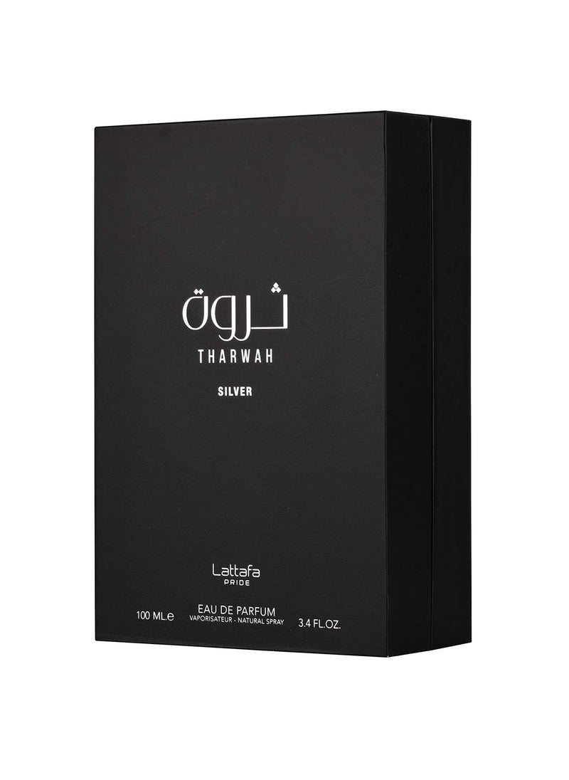 Lattafa Tharwash Silver Pride Parfum 100ml  - Image 3