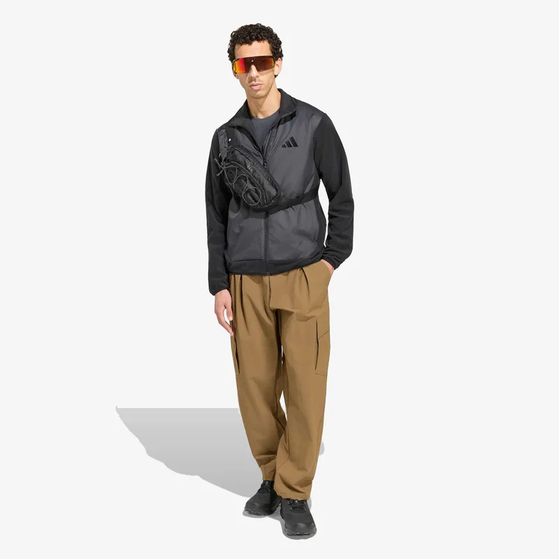 Adidas  Terrex Multi Essentials CLIMAWARM+ Wind Fleece Jacket for Men | Best Price UAE