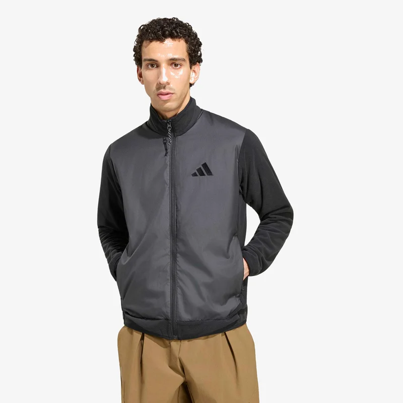 Adidas  Terrex Multi Essentials CLIMAWARM+ Wind Fleece Jacket for Men | Best Price UAE
