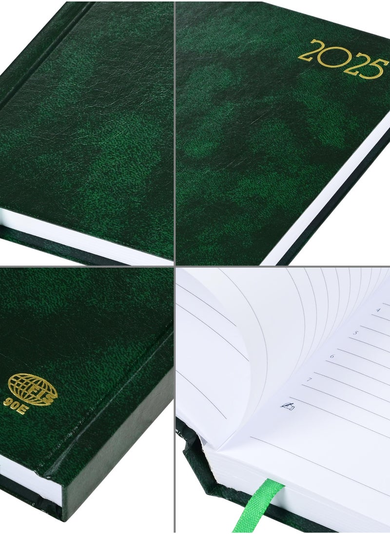 FIS FIS Diary 2025 English (Saturday & Sunday Combined) A5, Green - FSDI90E25GR  - Image 4
