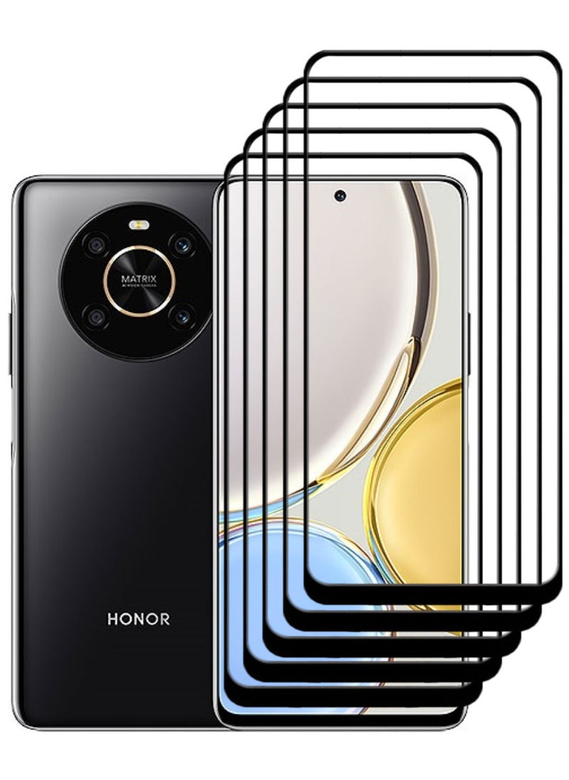 ACLIX 5 Pieces Antistatic ESD Dustproof Premium Quality High Definition Tempered Glass Screen Protector Designed For Honor X9 - Image 1
