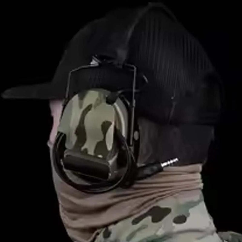 غلاف إغلاق سماعات أذن تمويهية لسلسلة سماعات COMTAC، لإدارة الكابلات وحمايتها، وسادة مقاومة للخدش ومتينة، الموديل MCBK. - Image 4