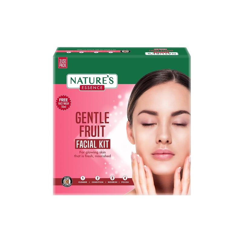 Nature's Essence Natures Essence Gentle Fruit Facial Kit 45Grams30ML