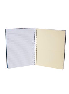 Maxi 200-Sheet Hard Cover Spiral 5-Subject Notebook 8.5x11 Inch Size  - Image 2