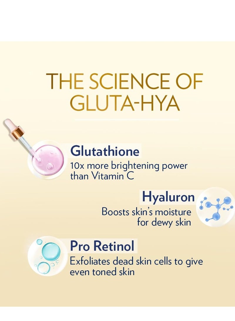 Vaseline Gluta-Hya Flawless Glow Lotion for Face & Body | Gives Brighter Skin | Glutathione & Pro-Retinol Infused Moisturizer, 200ml - Image 4