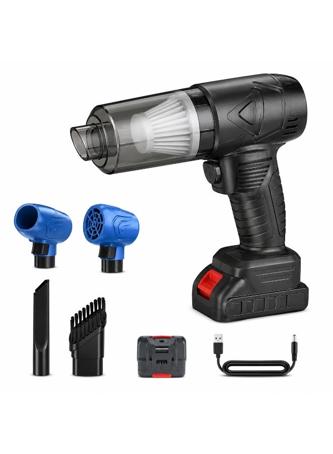 Cordless Handheld Blower 35000Pa High Power Suction Portable Dust Blower Rechargeable - Image 1