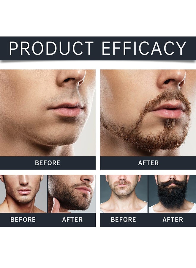 APPTI Beard Oil Cleanse&Refrese，Softens Facial Hair And Promotes Beard Restoration Of Softness And Shine Beard Growth Oil 30ML - Image 3