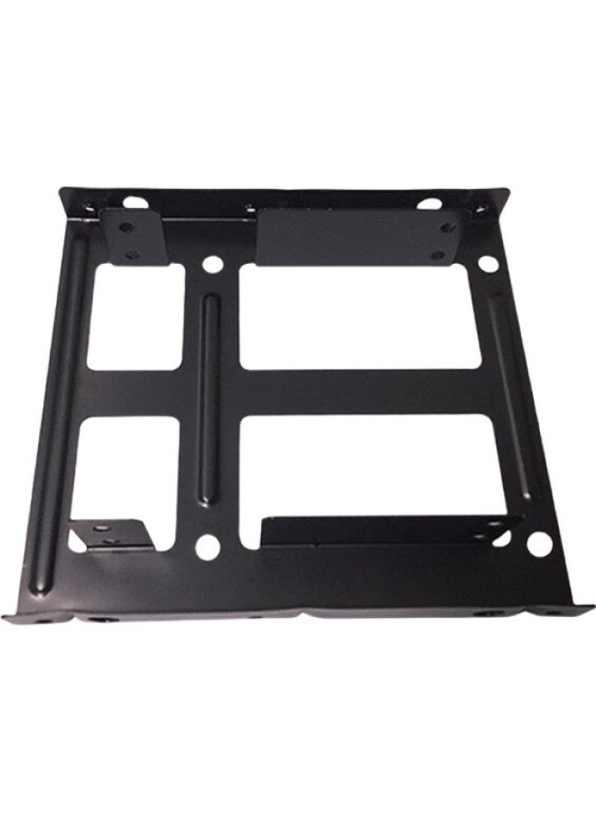 Suoli 2.5 To 3.5 Inch Dual Hard Drive Bracket Set, Desktop Hard Drive Tray, Black, Five-Piece Set, Sl-St02 - Image 1
