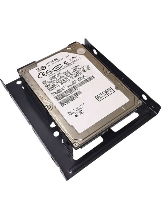 Suoli 2.5 To 3.5 Inch Dual Hard Drive Bracket Set, Desktop Hard Drive Tray, Black, Five-Piece Set, Sl-St02 - Image 3