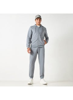 Kappa Kappa Logo Embroidered Hooded Sweatshirt with Pockets  - Image 2