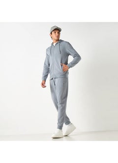Kappa Kappa Logo Embroidered Hooded Sweatshirt with Pockets  - Image 3