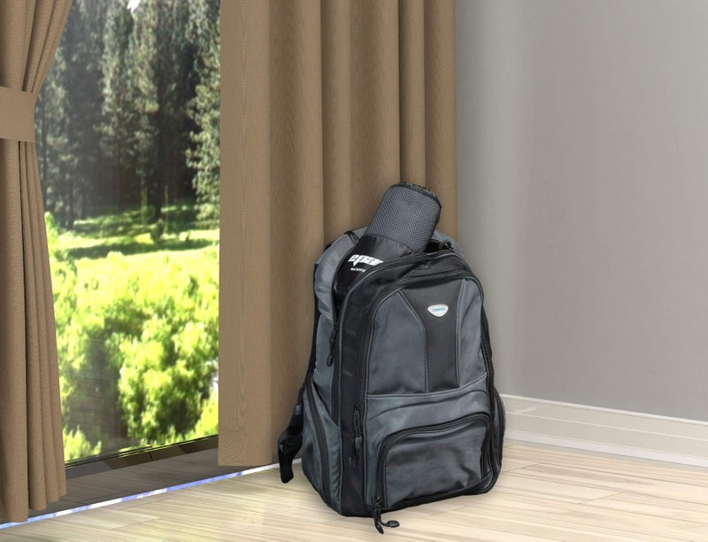 EPAuto منشفة ميكروفايبر سريعة التجفيف من EPAuto عبوة 2 (60" × 30"، 24" × 15") للسفر، الصالة الرياضية، التخييم، الشاطئ وحمل الحقائب، رمادي - Image 5