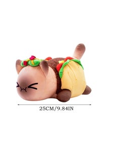 Y&D MeeMeows Cat Plush Toy Aphmau Meemeows Plush Dolls Cat Food Plushies Cat Mee Meow, Cute Anime Cartoon Cat Stuffed Animal Figure Toy Plush for Kids and Fans  - Image 2