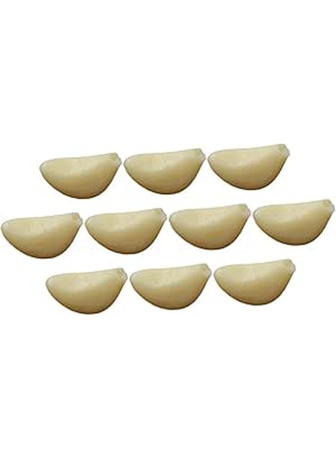 10 Pcs Lifelike Garlic Clove Models Artificial Polyresin Imitation Vegetable Props for Party Decor - Image 1