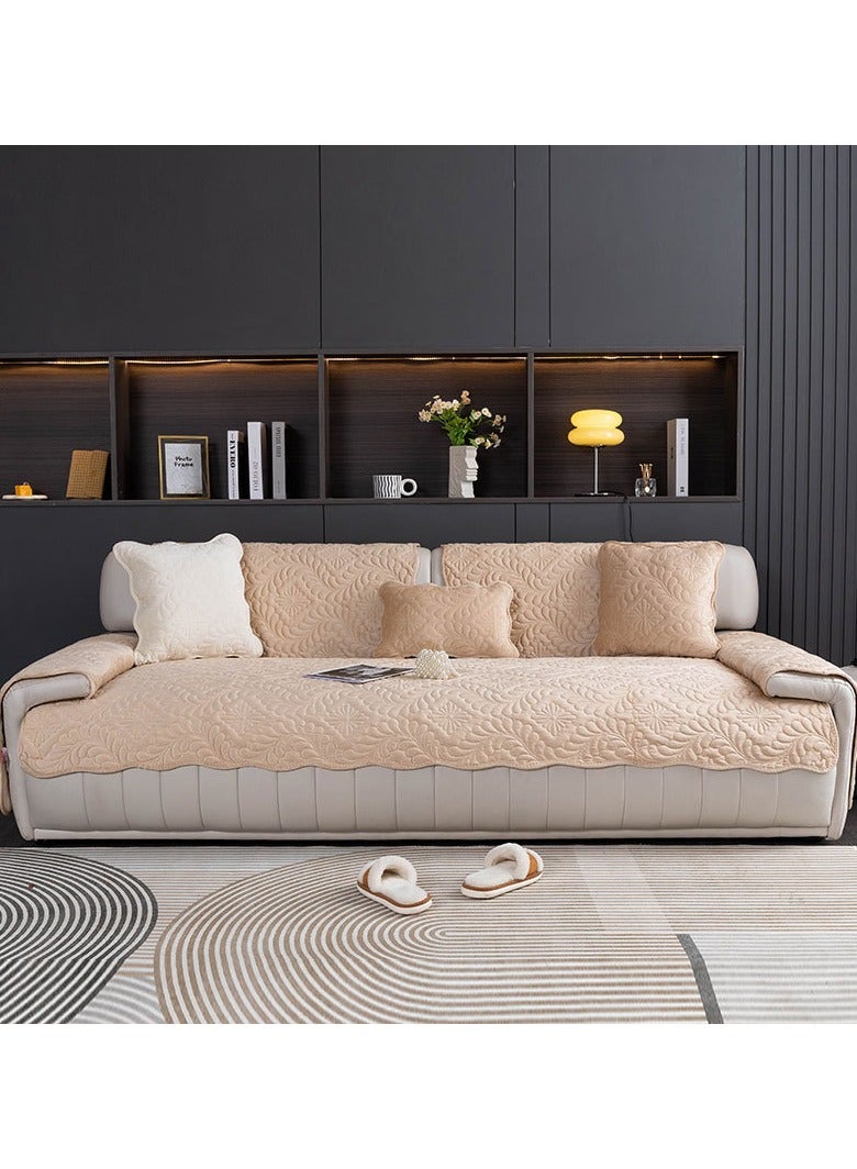New Four Seasons Universal Anti slip Quilted Sofa Mat 90-90cm