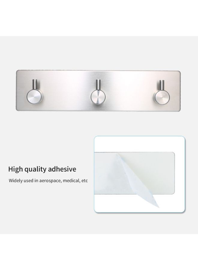 Y&D Robe Towel Wall Hanger Coat Hook Silver 19centimeter  - Image 4