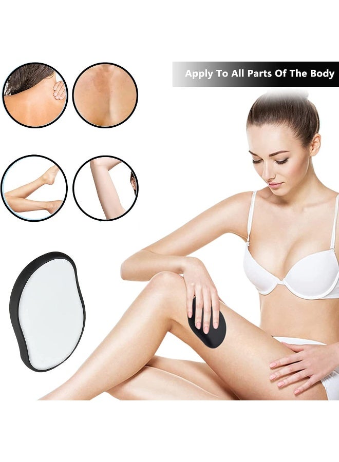 Crystal Hair Eraser for Women Legs Epilators Painless Exfoliating Magic Crystal Hair Remover for Body Armpits Bikini Lines Legs - Image 4