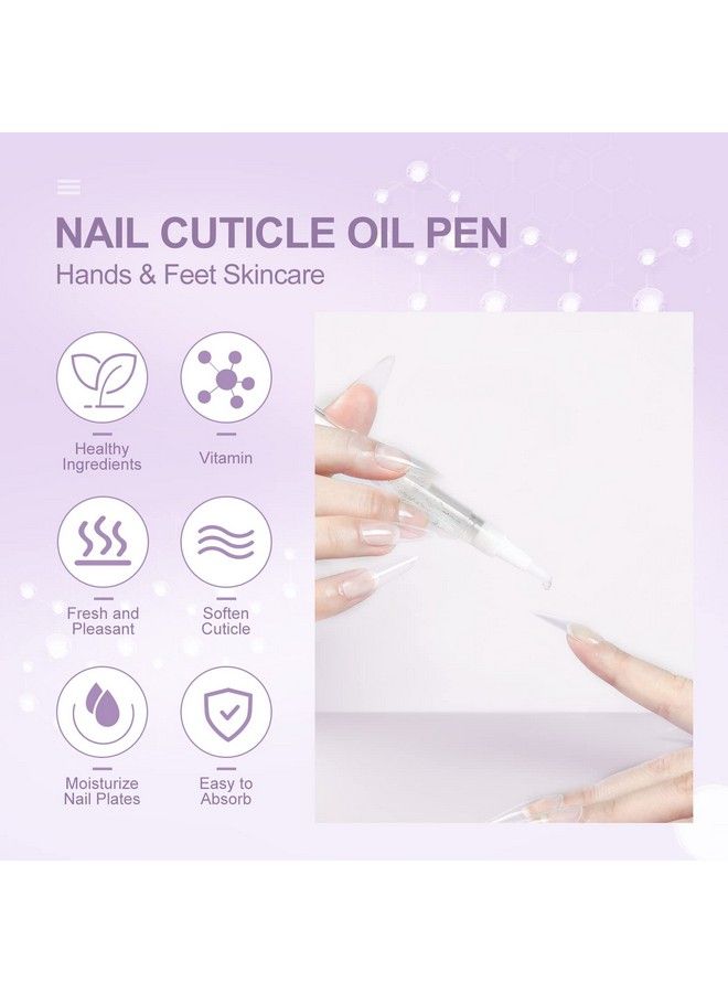 COSCELIA 10Pcs Cuticle Oil Pen Bulk For Nails Polish Repair Pen Nail Nourishment Polish With Vitamins To Nourish And Moisturize Skin For Cuticle Nail Care - Image 4