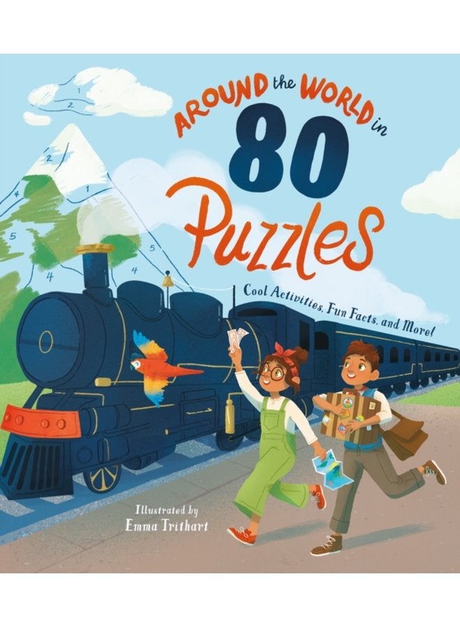 Around the World in 80 Puzzles Cool Activities Fun Facts and More - Paperback