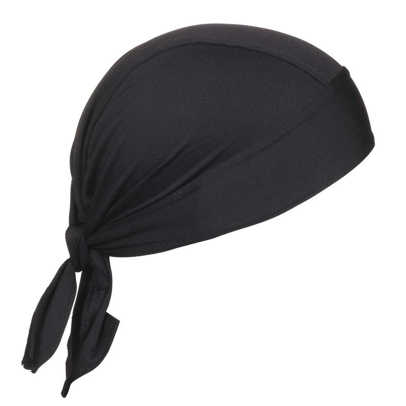 BISMAADH Stretch Lycra 4way Patka/Skull Cap Bandana - Cycling, Riding, Fashionable Helmet Liner Head Cap for Men & Women - Image 1