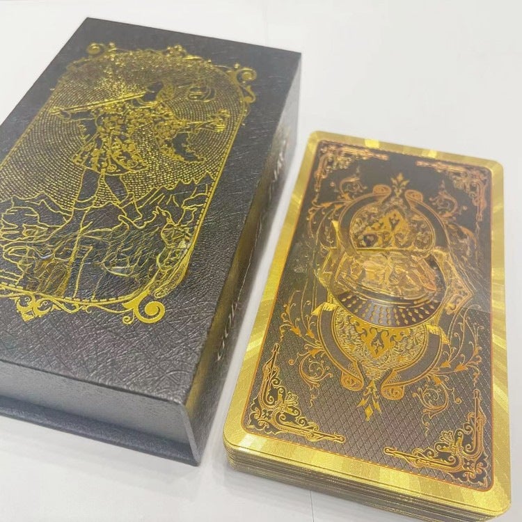 Gold Foil Tarot Cards Full Color Waterproof Tarot-E style - Image 2