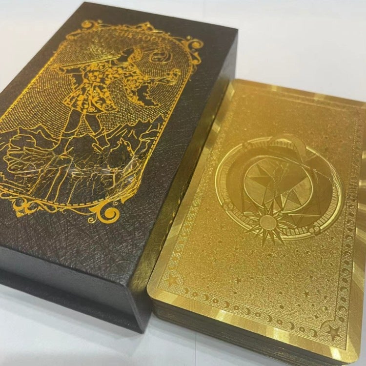 Gold Foil Tarot Cards Full Color Waterproof Tarot-E style - Image 4