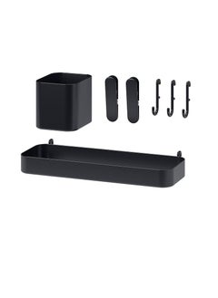 ESTABLISHER SKDIS 7Piece Accessories Set Black Versatile and Durable Storage Solution Ideal for Organizing Your SKDIS Pegboard Includes Hooks Containers and More for Efficient Space Management  - Image 1