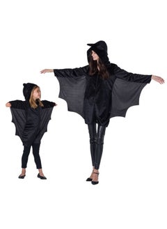 Dress Up America Bat Costume Kids - Batgirl Costume For Girls - Halloween Costume For Girls - Kids Black Vampire Bat Costume  - Image 3