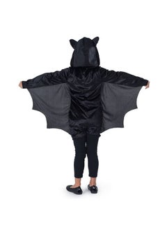 Dress Up America Bat Costume Kids - Batgirl Costume For Girls - Halloween Costume For Girls - Kids Black Vampire Bat Costume  - Image 2