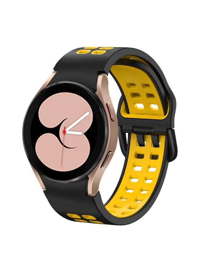 Samsung Watch 4/5/7 Dual-Color Silicone Band - Image 2