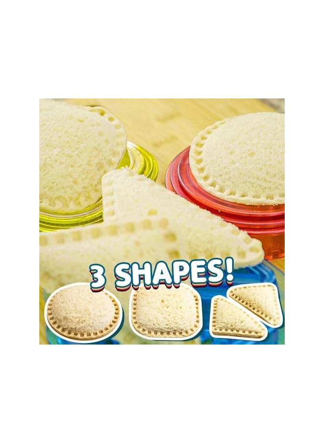 S-TOP Sandwich Cutter and Sealer - Decruster Sandwich Maker - Cut and Seal - Great for Lunchbox and Bento Box - Boys and Girls Kids Lunch - Sandwich Cutters for Kids - Image 3