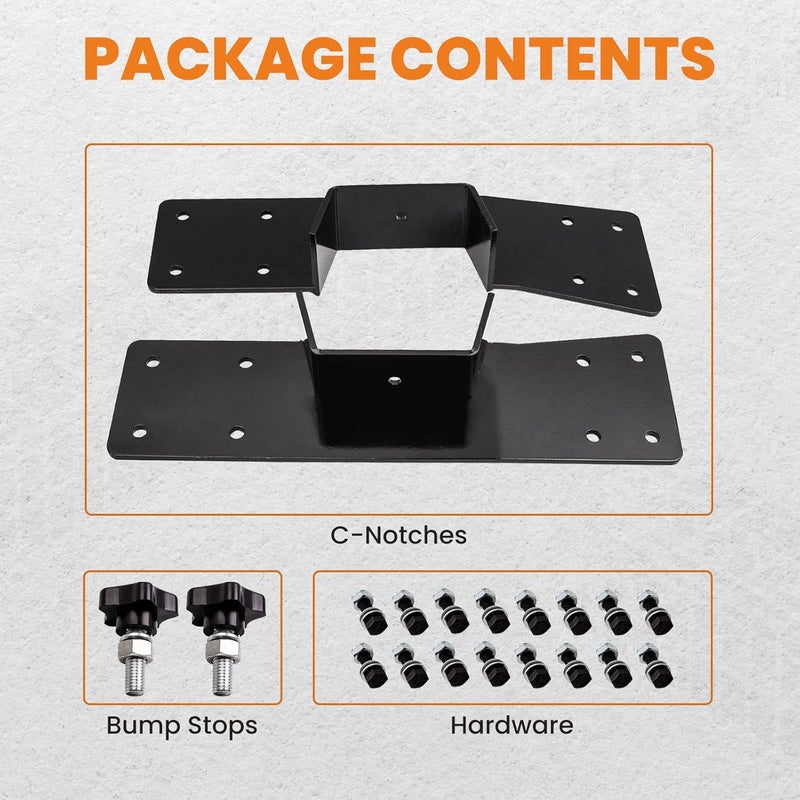 Tuningsworld Frame C Notch Kit for Chevrolet Silverado & GMC Sierra 1500 (1999-2006) - Rear Axle Lowering - Image 4